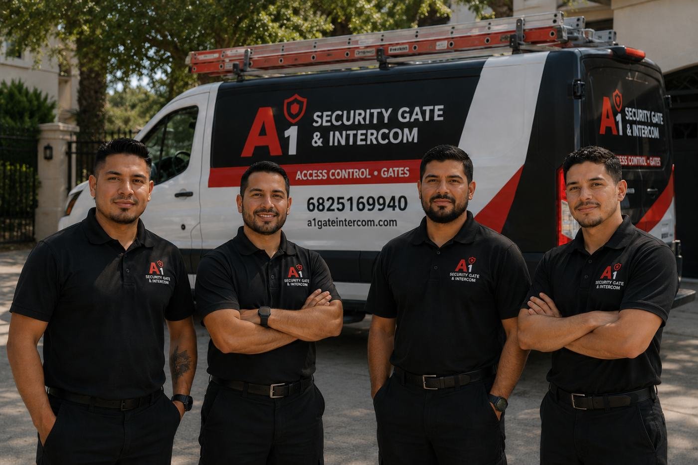 The A1 Security Gate & Intercom team in Dallas-Fort Worth