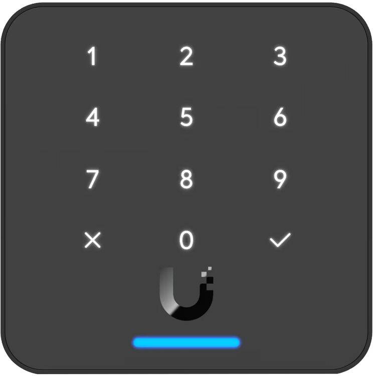 UniFi Access keypad reader for commercial access control